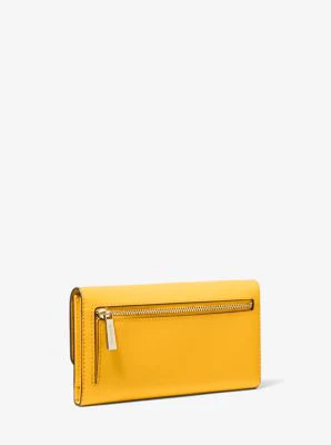Jet Set Travel Crossgrain Leather Tri-Fold Wallet - Image 10