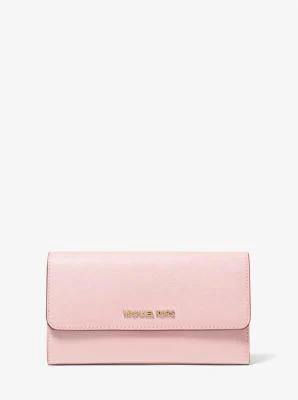 Jet Set Travel Crossgrain Leather Tri-Fold Wallet - Image 14