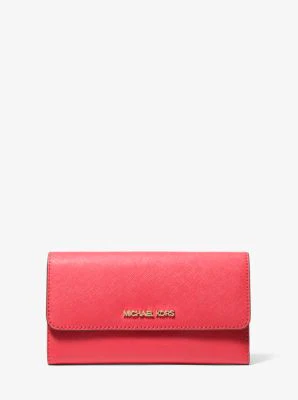 Jet Set Travel Crossgrain Leather Tri-Fold Wallet - Image 2