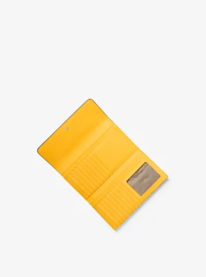 Jet Set Travel Crossgrain Leather Tri-Fold Wallet - Image 9