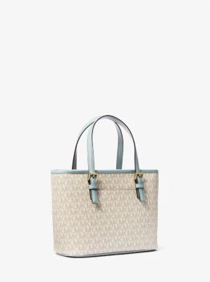 Jet Set Travel Extra-Small Logo Top-Zip Tote Bag - Image 94