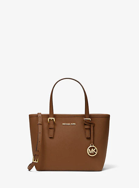 Jet Set Travel Extra-Small Saffiano Leather Top-Zip Tote Bag - Image 19