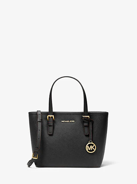 Jet Set Travel Extra-Small Saffiano Leather Top-Zip Tote Bag - Image 24