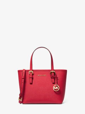 Jet Set Travel Extra-Small Saffiano Leather Top-Zip Tote Bag - Image 47