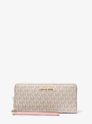 Jet Set Travel Large Logo Continental Wristlet - Image 5