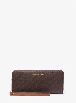 Jet Set Travel Large Logo Continental Wristlet - Image 8
