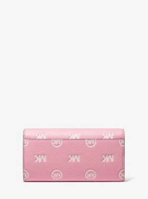Jet Set Travel Large Logo Embossed Envelope Wallet - Image 8