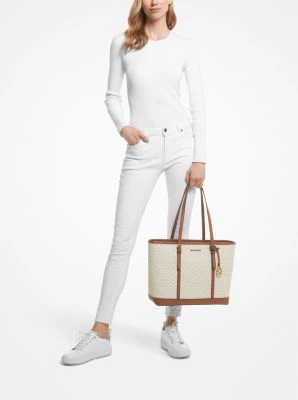 Jet Set Travel Large Logo Tote Bag - Image 12