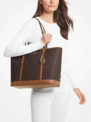 Jet Set Travel Large Logo Tote Bag - Image 23