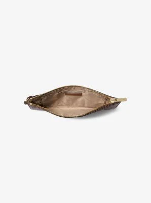 Jet Set Travel Large Pebbled Leather Pouch - Image 6