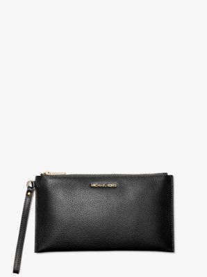 Jet Set Travel Large Pebbled Leather Pouch - Image 8