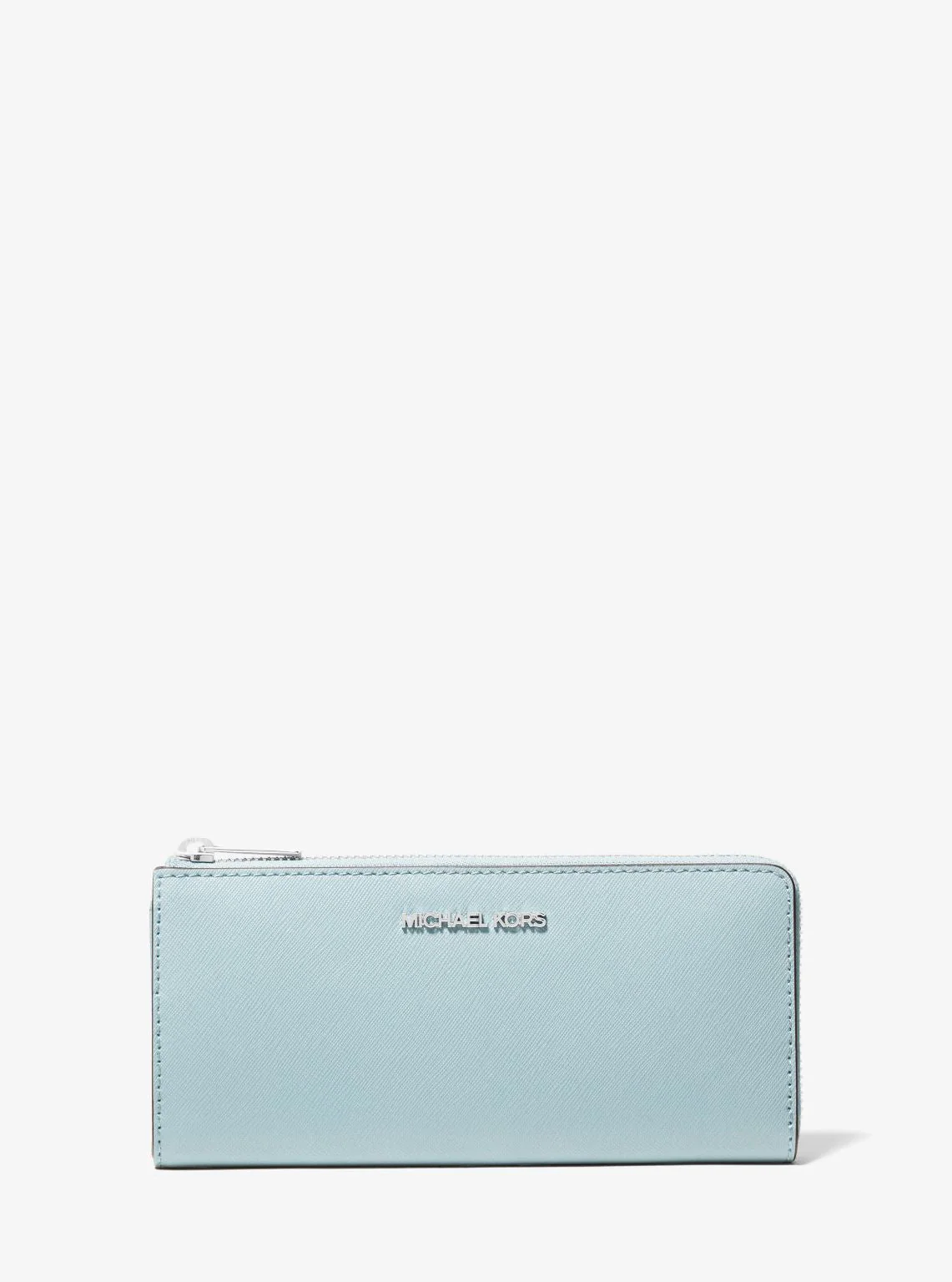 Jet Set Travel Large Saffiano Leather Quarter-Zip Wallet - Image 13