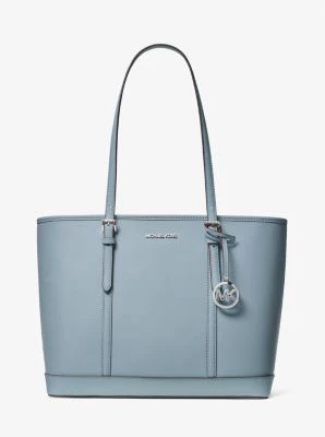 Jet Set Travel Large Saffiano Leather Tote Bag - Image 10