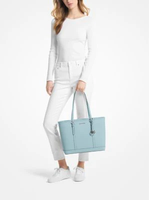 Jet Set Travel Large Saffiano Leather Tote Bag - Image 20