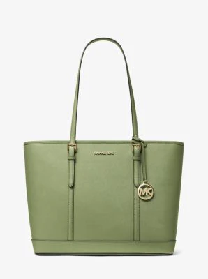 Jet Set Travel Large Saffiano Leather Tote Bag - Image 34