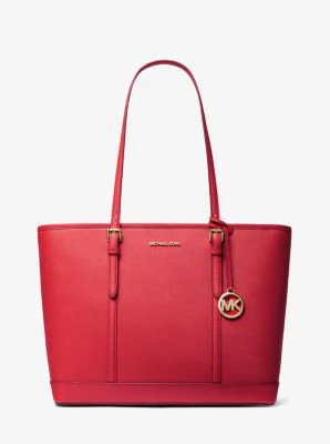 Jet Set Travel Large Saffiano Leather Tote Bag - Image 42