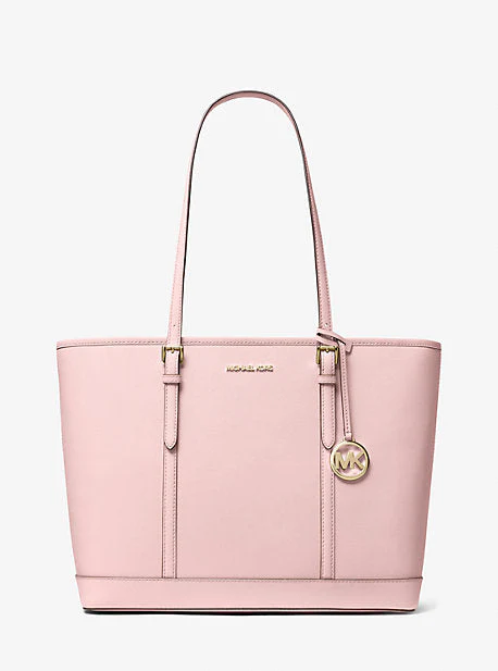 Jet Set Travel Large Saffiano Leather Tote Bag - Image 5