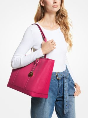 Jet Set Travel Large Saffiano Leather Tote Bag - Image 56