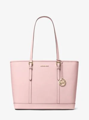 Jet Set Travel Large Saffiano Leather Tote Bag - Image 6