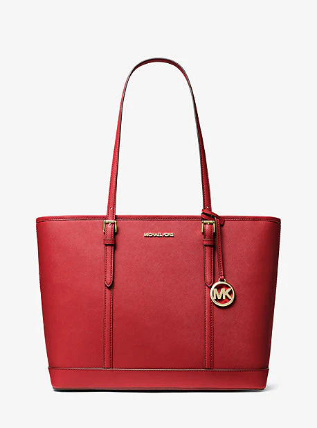 Jet Set Travel Large Saffiano Leather Tote Bag - Image 67
