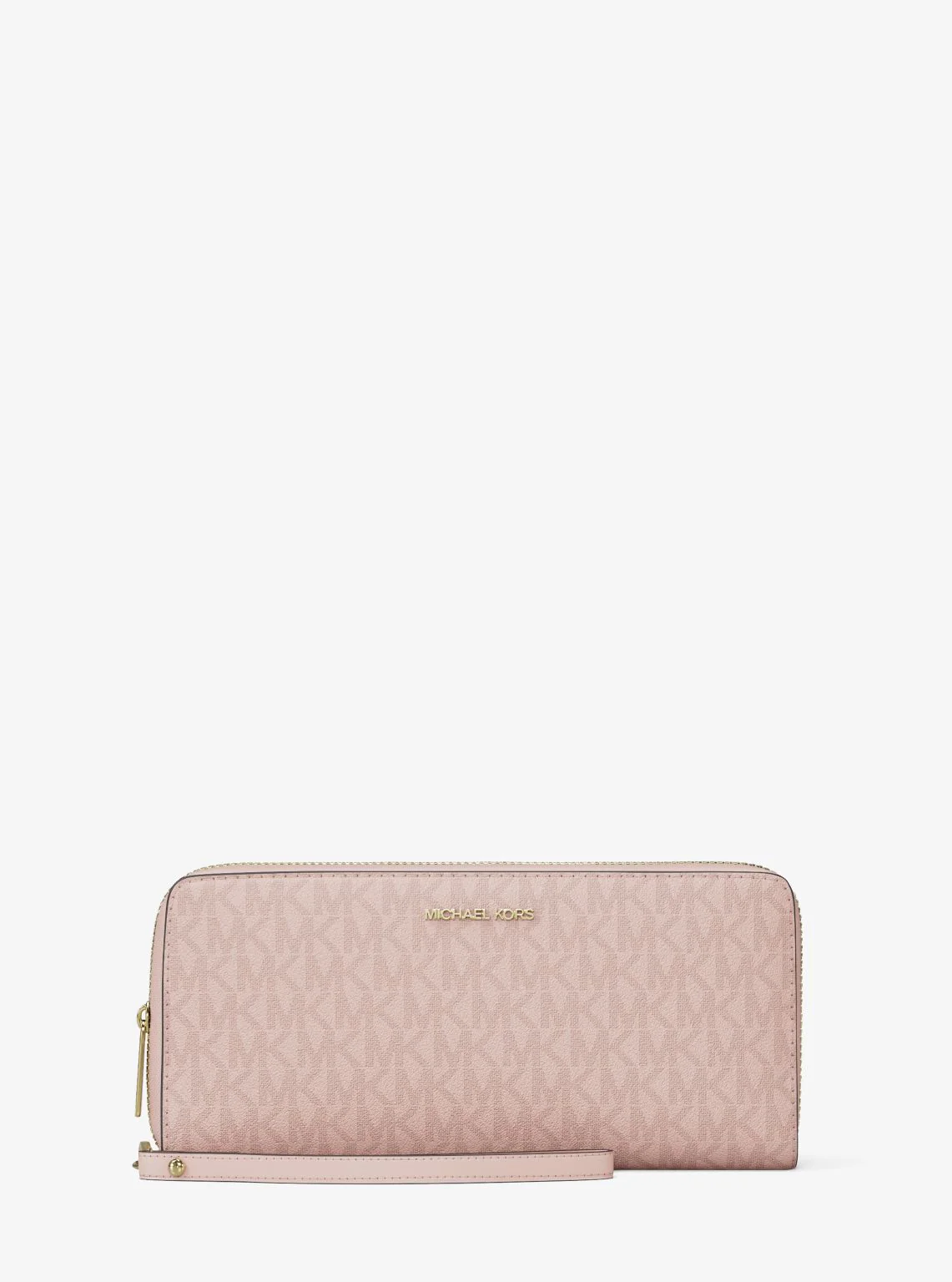 Jet Set Travel Large Signature Logo Continental Wristlet - Image 9