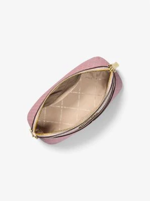 Jet Set Travel Medium Color-Block Signature Logo Crossbody Bag - Image 11
