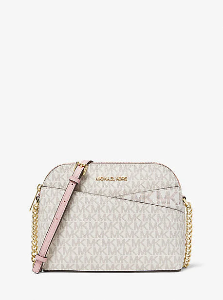 Jet Set Travel Medium Logo Dome Crossbody Bag - Image 21