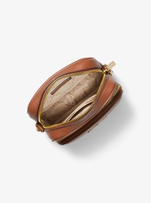 Jet Set Travel Medium Pebbled Leather Crossbody Bag - Image 10