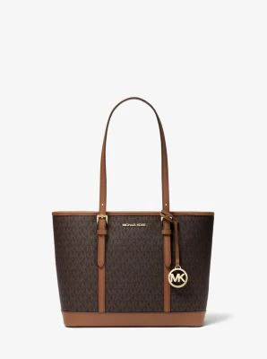Jet Set Travel Small Logo Top-Zip Tote Bag - Image 2