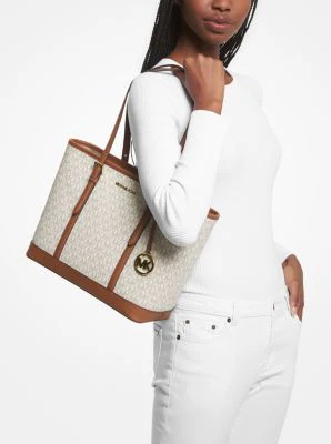 Jet Set Travel Small Logo Top-Zip Tote Bag - Image 20