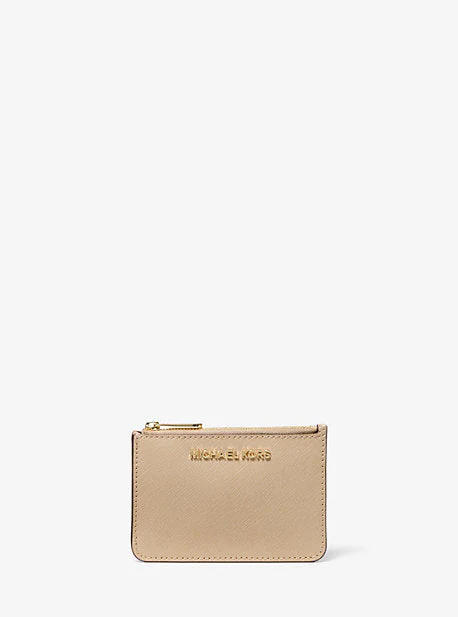 Jet Set Travel Small Saffiano Leather Coin Pouch - Image 6