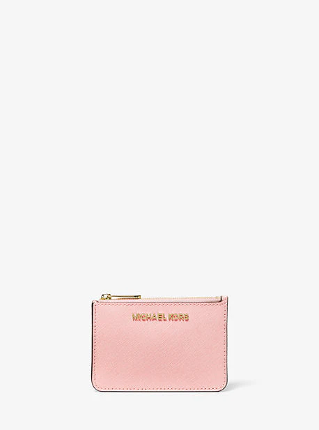 Jet Set Travel Small Saffiano Leather Coin Pouch - Image 7