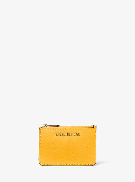 Jet Set Travel Small Saffiano Leather Coin Pouch - Image 8