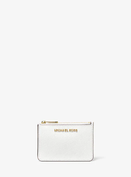 Jet Set Travel Small Saffiano Leather Coin Pouch - Image 9