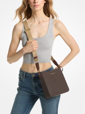 Jet Set Travel Small Signature Logo Messenger Bag - Image 5
