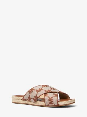 Jolie Logo Jacquard Espadrille Sandal - Image 10