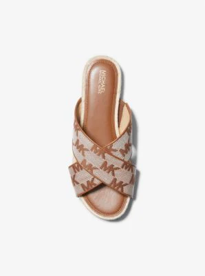 Jolie Logo Jacquard Espadrille Sandal - Image 12