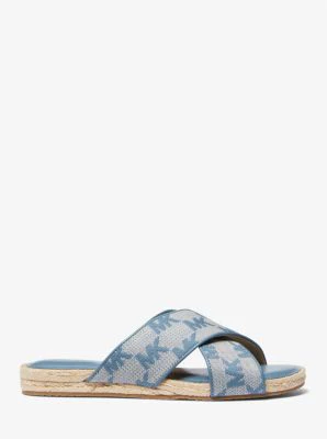 Jolie Logo Jacquard Espadrille Sandal - Image 19