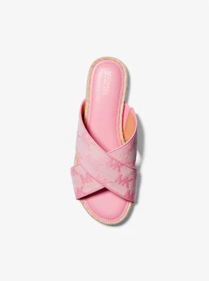 Jolie Logo Jacquard Espadrille Sandal - Image 8