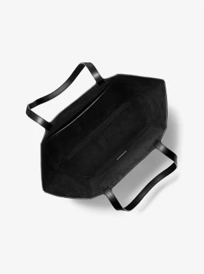 Jordi Large Leather Tote Bag - Image 3