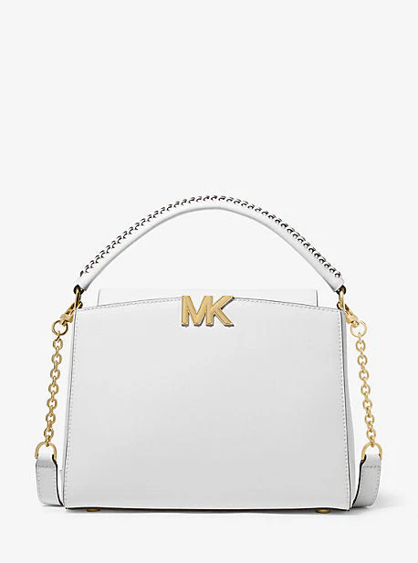Karlie Medium Leather Satchel - Image 14