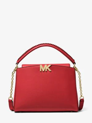 Karlie Medium Leather Satchel - Image 23