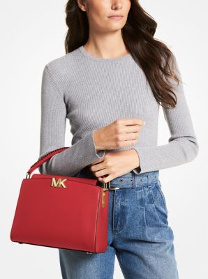 Karlie Medium Leather Satchel - Image 25