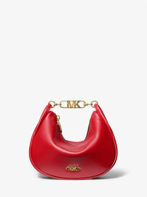 Kendall Small Leather Shoulder Bag - Image 7