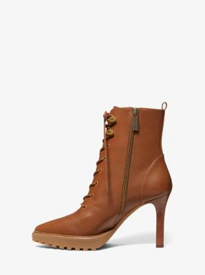 Kyle Leather Lace-Up Boot - Image 4