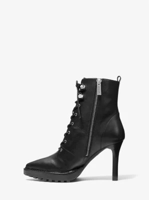 Kyle Leather Lace-Up Boot - Image 8