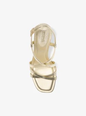 Lana Crystal-Embellished Metallic Sandal - Image 4
