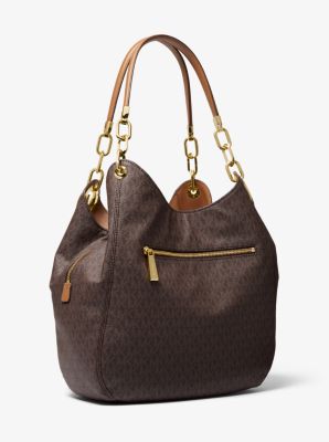 Lillie Large Logo Shoulder Bag - Image 14