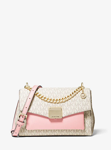 Lita Medium Two-Tone Logo Crossbody Bag - Image 21