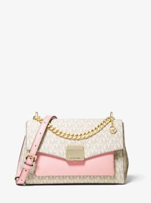 Lita Medium Two-Tone Logo Crossbody Bag - Image 22